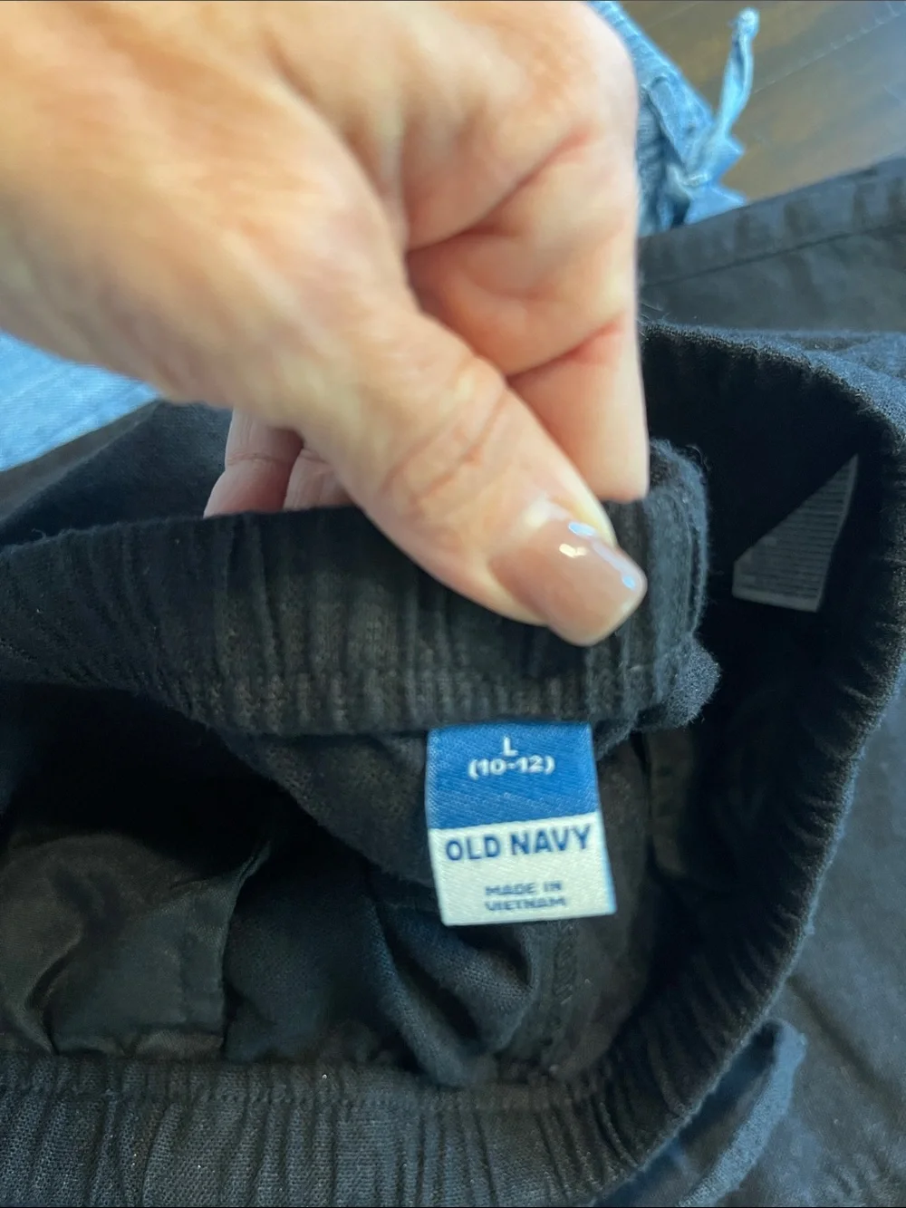 Old Navy Girls linen blend pants with Drawstring Bundle